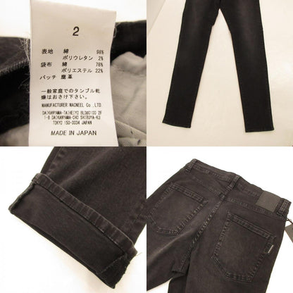 【中古】roar | ロアー 二丁拳銃スワロフスキースキニーパンツ スキニーパンツ 20FGP-11A ブラック サイズ：2