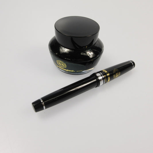 【中古】 万年筆 ブラック