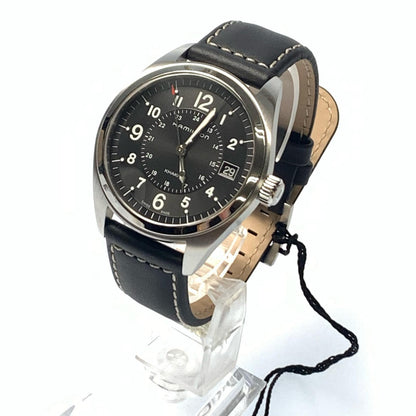 【中古】HAMILTON | ハミルトン KHAKI FIELD 腕時計 H68551733 アナログクォーツ シルバー