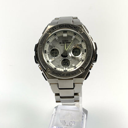 【中古】G-SHOCK | ジーショック G-STEEL 腕時計 GST-W110D-7AJF アナデジソーラー シルバー