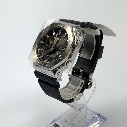 【中古】G-SHOCK | ジーショック Metal Coverd 腕時計 GBM-2100-1AJF シルバー