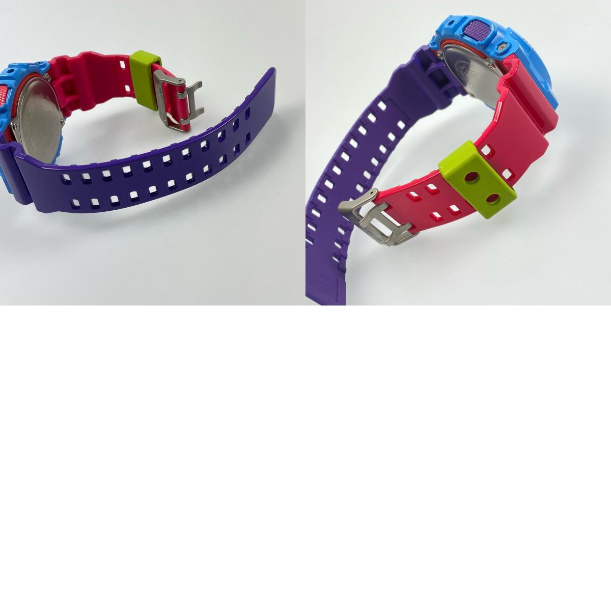 【中古】G-SHOCK | ジーショック MAN BOX 腕時計 GA-110F-2JR アナデジクォーツ ライトブルー