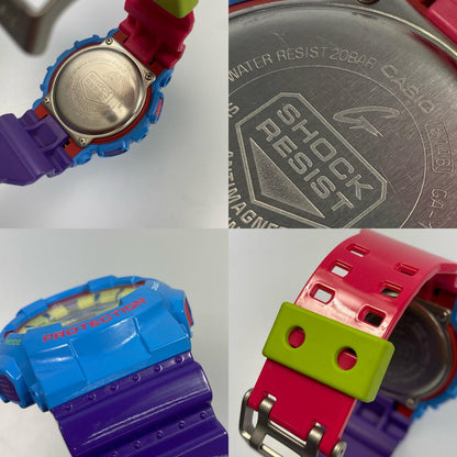 【中古】G-SHOCK | ジーショック MAN BOX 腕時計 GA-110F-2JR アナデジクォーツ ライトブルー