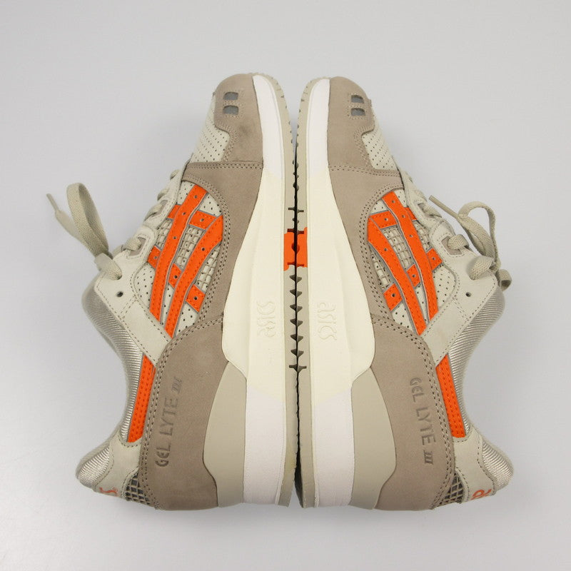 【中古】asics | アシックス GEL-LYTE 3 07 REMASTERED 'Super Orange' スニーカー 1201A810-250 グレー 28cm