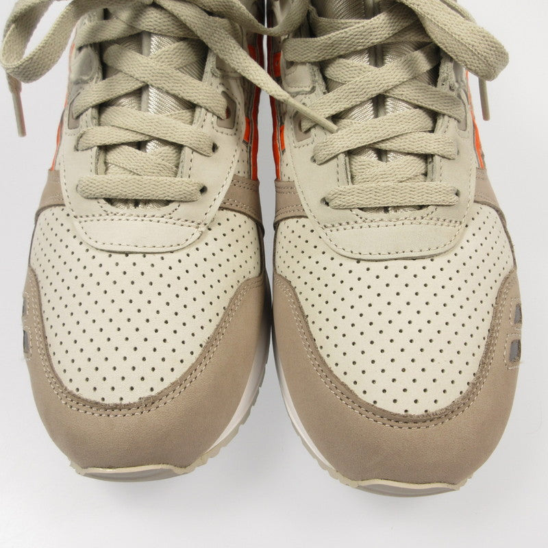 【中古】asics | アシックス GEL-LYTE 3 07 REMASTERED 'Super Orange' スニーカー 1201A810-250 グレー 28cm
