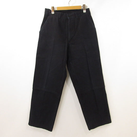 【中古】A BATHING APE | アベイシングエイプ パンツ 年式:90-00s 三角タグ ネイビー サイズ：M