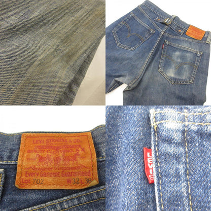 【中古】Levi's VintageClothing | リーバイスヴィンテージクロージング デニムパンツ 702-XX 赤耳/ビッグE ネイビー サイズ：32