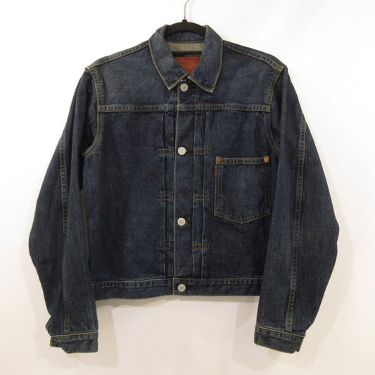 【中古】Levi's VintageClothing | リーバイスヴィンテージクロージング 1st大戦モデル復刻 デニム 71506-XX 赤耳 ビッグE 4つボタン 年式:1998年製 ネイビー サイズ：36
