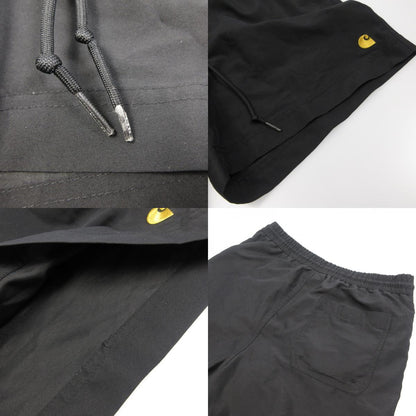 【中古】Carhartt WIP | カーハートダブリューアイピー CHASE SWIM TRUNKS ショートパンツ I026235 ブラック サイズ：M