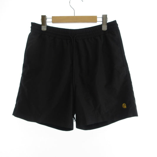 【中古】Carhartt WIP | カーハートダブリューアイピー CHASE SWIM TRUNKS ショートパンツ I026235 ブラック サイズ：M