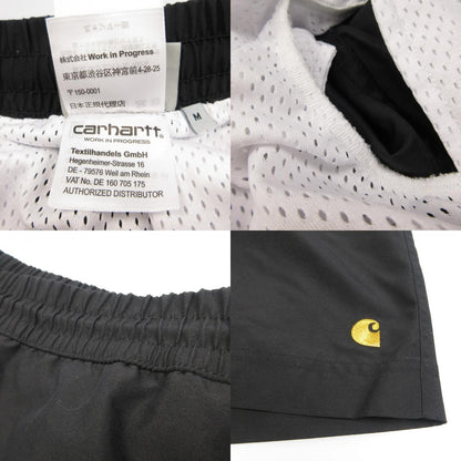 【中古】Carhartt WIP | カーハートダブリューアイピー CHASE SWIM TRUNKS ショートパンツ I026235 ブラック サイズ：M
