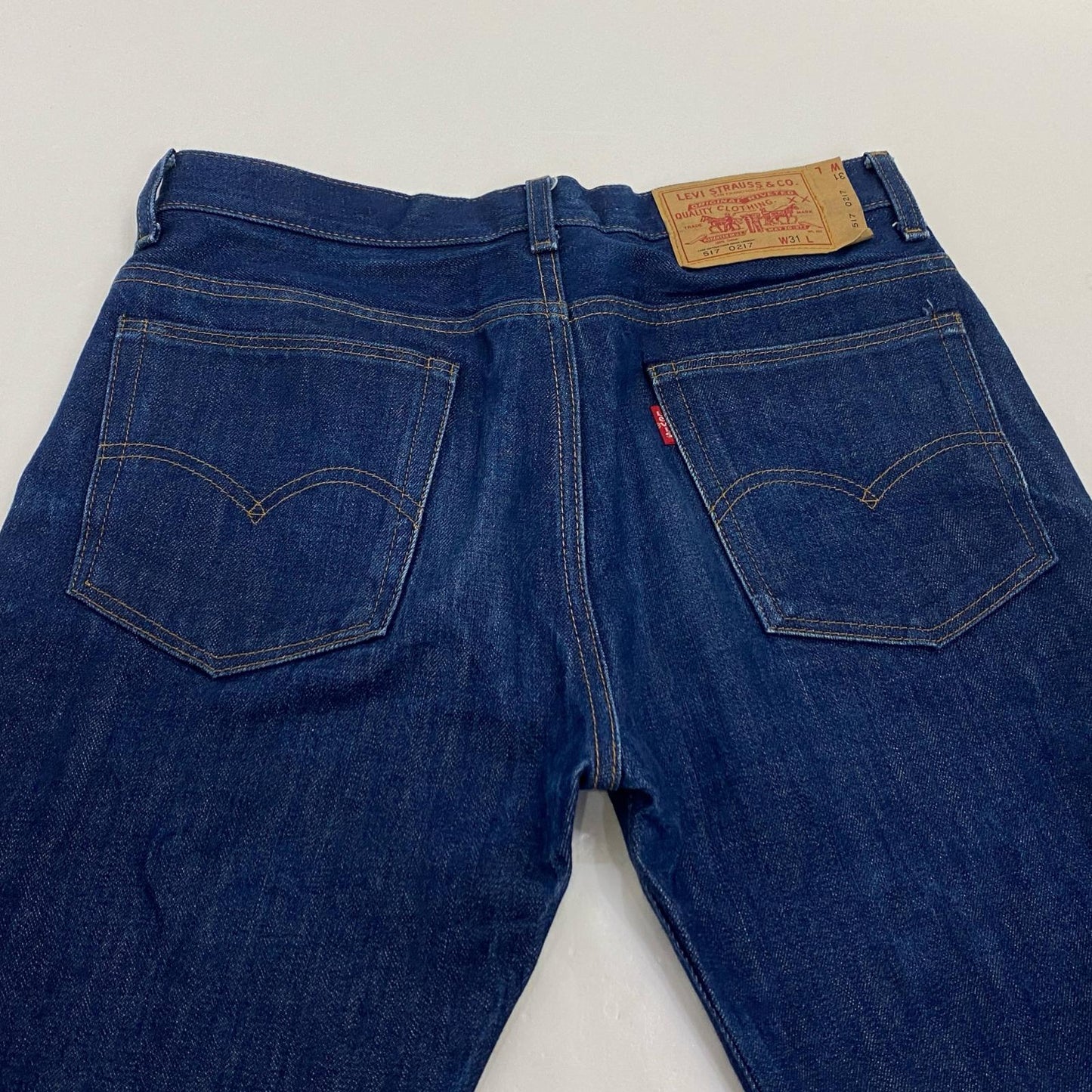 【中古】Levi's VintageClothing | リーバイスヴィンテージクロージング 1970s 517 BOOT CUT JEANS デニムパンツ 85192-0002 W:31 ネイビー