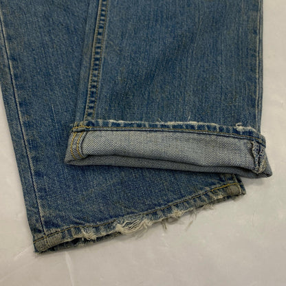 【中古】HYSTERIC GLAMOUR | ヒステリックグラマー デニムパンツ 2AP-4060 KINKY JEANS 00s W:80CM ブルー