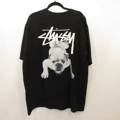 【中古】STUSSY | ステューシー Stock Dog Tee 半袖Ｔシャツ ブラック サイズ：XL