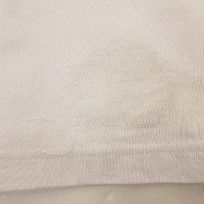 【中古】Sacai | サカイ Flock Print T-Shirt 半袖Ｔシャツ 25-0927S ホワイト サイズ：5