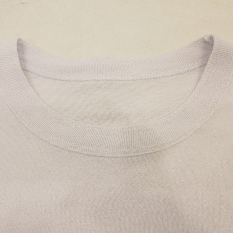 【中古】Sacai | サカイ Flock Print T-Shirt 半袖Ｔシャツ 25-0927S ホワイト サイズ：5
