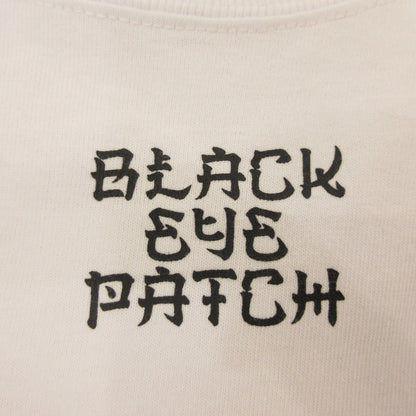 【中古】BlackEyePatch | ブラックアイパッチ KANJI DRAGON L/S TEE 長袖Ｔシャツ ホワイト サイズ：XL