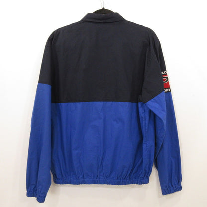【中古】POLO SPORT RALPH LAUREN | ポロスポーツラルフローレン スイングトップ 年式:90s ネイビー サイズ：S