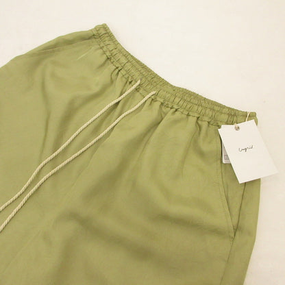 【中古】Ungrid | アングリッド サテンラフパンツ パンツ 112230745001-01 ピスタチオ