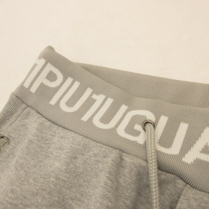 【中古】1 PIU 1 UGUALE 3(志風音) | ウノピュウノウグァーレトレシフォン ラインストーンジップスウェットジョガーパンツ パンツ グレー サイズ：M