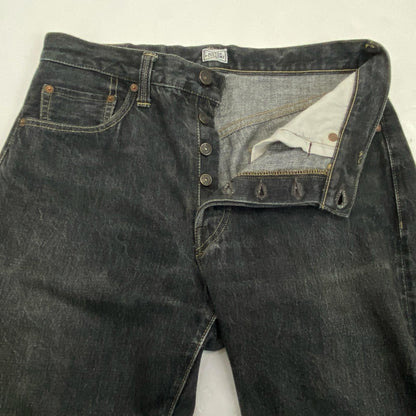 【中古】FREEWHEELERS | フリーホイーラーズ Pocket Jeans Straight Fit 1961 Model デニムパンツ LOT601B W:32 グレー