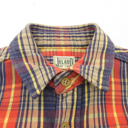 【中古】JELADO | ジェラード 長袖シャツ 5MH-1215 オールドネイビー サイズ：S