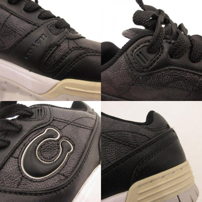 【中古】COACH | コーチ ソーホースニーカー スニーカー CAQ24 ブラック 23cm