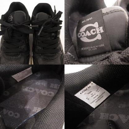 【中古】COACH | コーチ ソーホースニーカー スニーカー CAQ24 ブラック 23cm