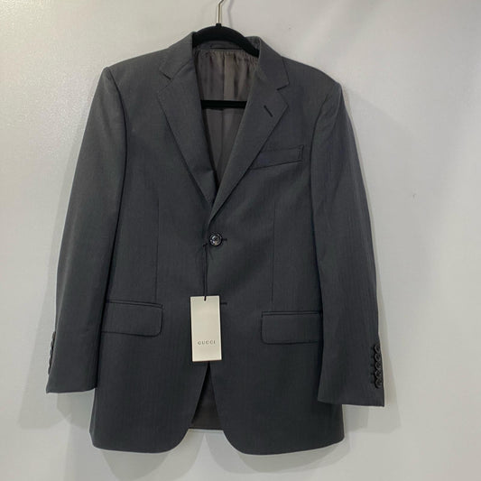 【中古】GUCCI | グッチ マイクロヘリンボーン セットアップ 337687 国内正規品 グレー サイズ：46
