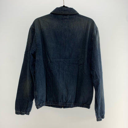 【中古】POLO RALPH LAUREN | ポロ・ラルフローレン Bayport インディゴダイド デニム ジャケット ブルゾン ブルー サイズ：M