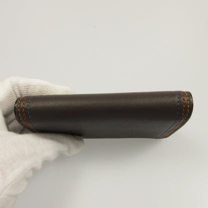 【中古】Paul Smith | ポール・スミス ストライプステッチ カードケース PSC692 ブラウン