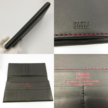 【中古】TAKEO KIKUCHI | タケオキクチ モルビド 札入れ TKW9120118 ブラック