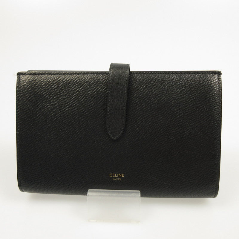 【中古】CELINE | セリーヌ ラージストラップウォレット 長財布 10B633BFP