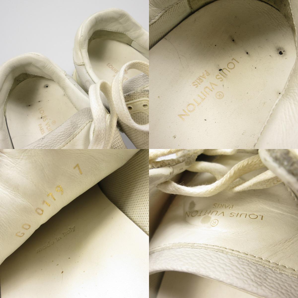 【中古】LOUIS VUITTON | ルイ・ヴィトン ランアウェイライン スニーカー 1A5AXS ホワイト