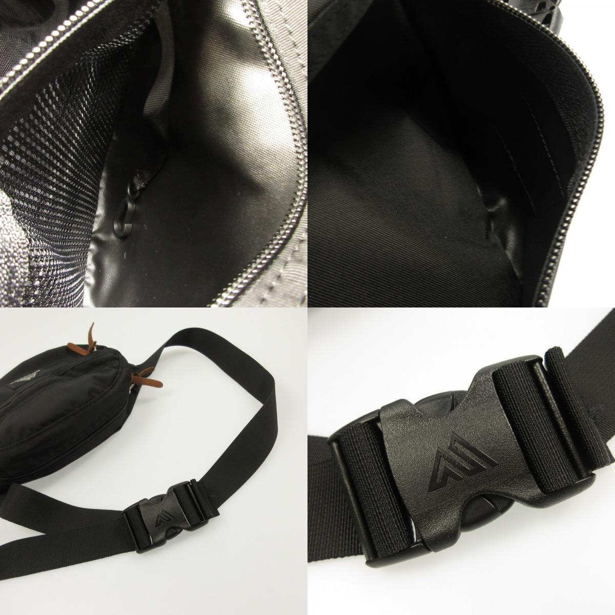 【中古】GREGORY | グレゴリー TAILMATE XS ウエストバッグ ブラック