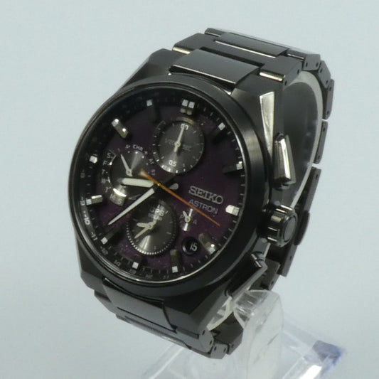 【中古】SEIKO | セイコー ASTRON Nexter “Starry Sky” 2025限定モデル 腕時計 SBXC171 年式:2025S/S GSP衛星電波/他モデル純正BOX付 ブラック