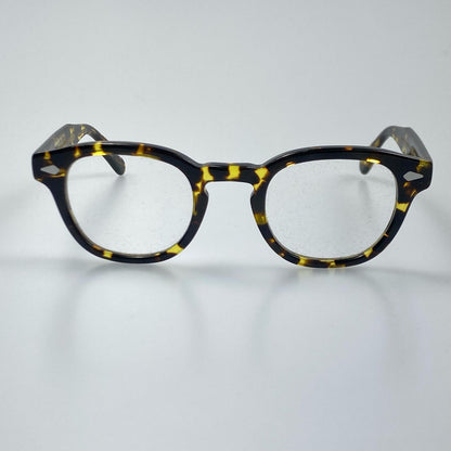 【中古】MOSCOT | モスコット LEMTOSH メガネ 度入りメガネ ｻｲｽﾞ:46□24 ブラウン