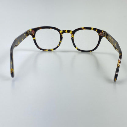 【中古】MOSCOT | モスコット LEMTOSH メガネ 度入りメガネ ｻｲｽﾞ:46□24 ブラウン