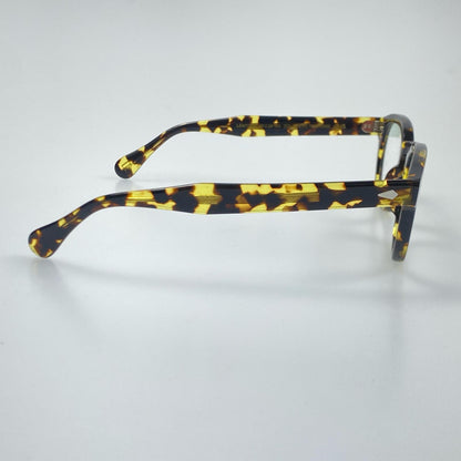 【中古】MOSCOT | モスコット LEMTOSH メガネ 度入りメガネ ｻｲｽﾞ:46□24 ブラウン