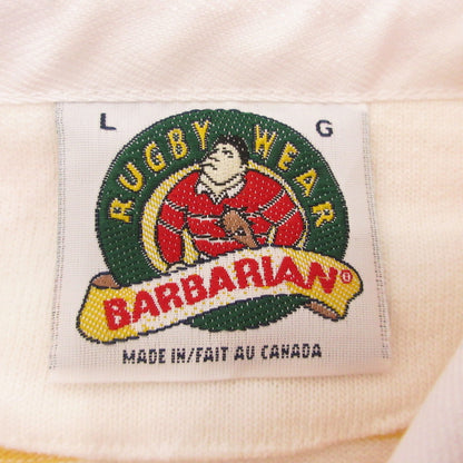 【中古】BARBARIAN RUGBY WEAR | バーバリアンラグビーウェア ポロシャツ 15192 サイズ：L