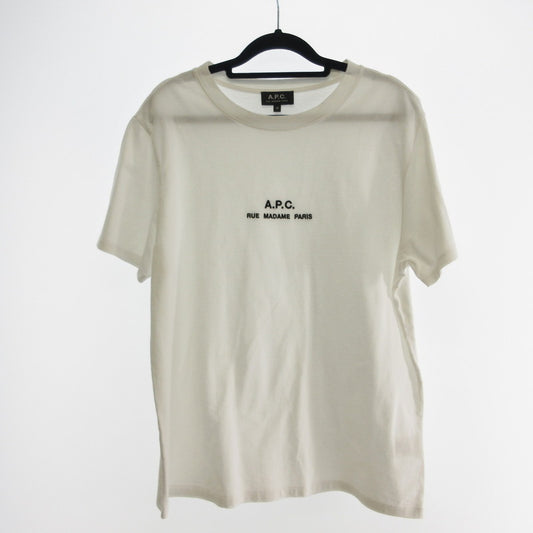 【中古】A.P.C | アーペーセー HOMME S/S TEE 半袖Ｔシャツ 25082-1-93310 ホワイト サイズ：M