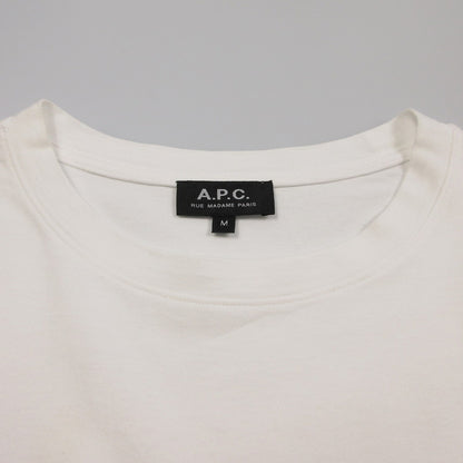 【中古】A.P.C | アーペーセー HOMME S/S TEE 半袖Ｔシャツ 25082-1-93310 ホワイト サイズ：M