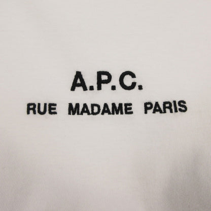 【中古】A.P.C | アーペーセー HOMME S/S TEE 半袖Ｔシャツ 25082-1-93310 ホワイト サイズ：M