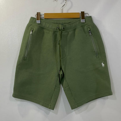 【中古】POLO RALPH LAUREN | ポロ・ラルフローレン 9インチダブルニットショートパンツ ショートパンツ グリーン サイズ：XS
