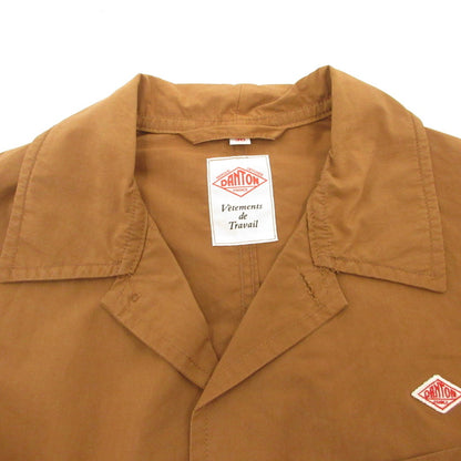【中古】Danton | ダントン コットンポプリンカバーオール カバーオール JD-3681 TYO-BY ブラウン サイズ：36