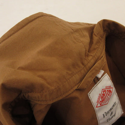 【中古】Danton | ダントン コットンポプリンカバーオール カバーオール JD-3681 TYO-BY ブラウン サイズ：36