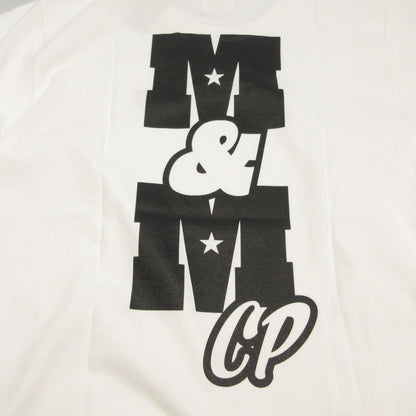 【中古】M&M CUSTOM PERFORMANCE | エムアンドエムカスタムパフォーマンス PRINT S/S TEE 半袖Ｔシャツ 20-MT-014 ホワイト サイズ：M