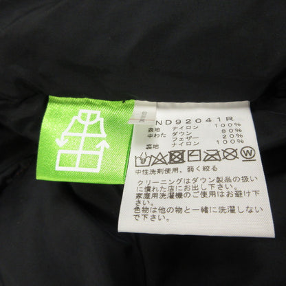 【中古】THE NORTH FACE | ザ・ノースフェイス NUPTSE HOODIE ダウンジャケット ND92041R レッド サイズ：S