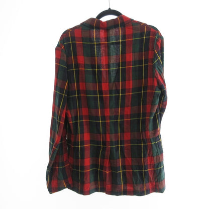 【中古】POLO RALPH LAUREN | ポロ・ラルフローレン タータンチェック3BフランネルテーラードJKT テーラードジャケット サイズ：S