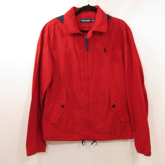 【中古】POLO RALPH LAUREN | ポロ・ラルフローレン スイングトップ 7286995MERWB POLO GOLF レッド サイズ：M
